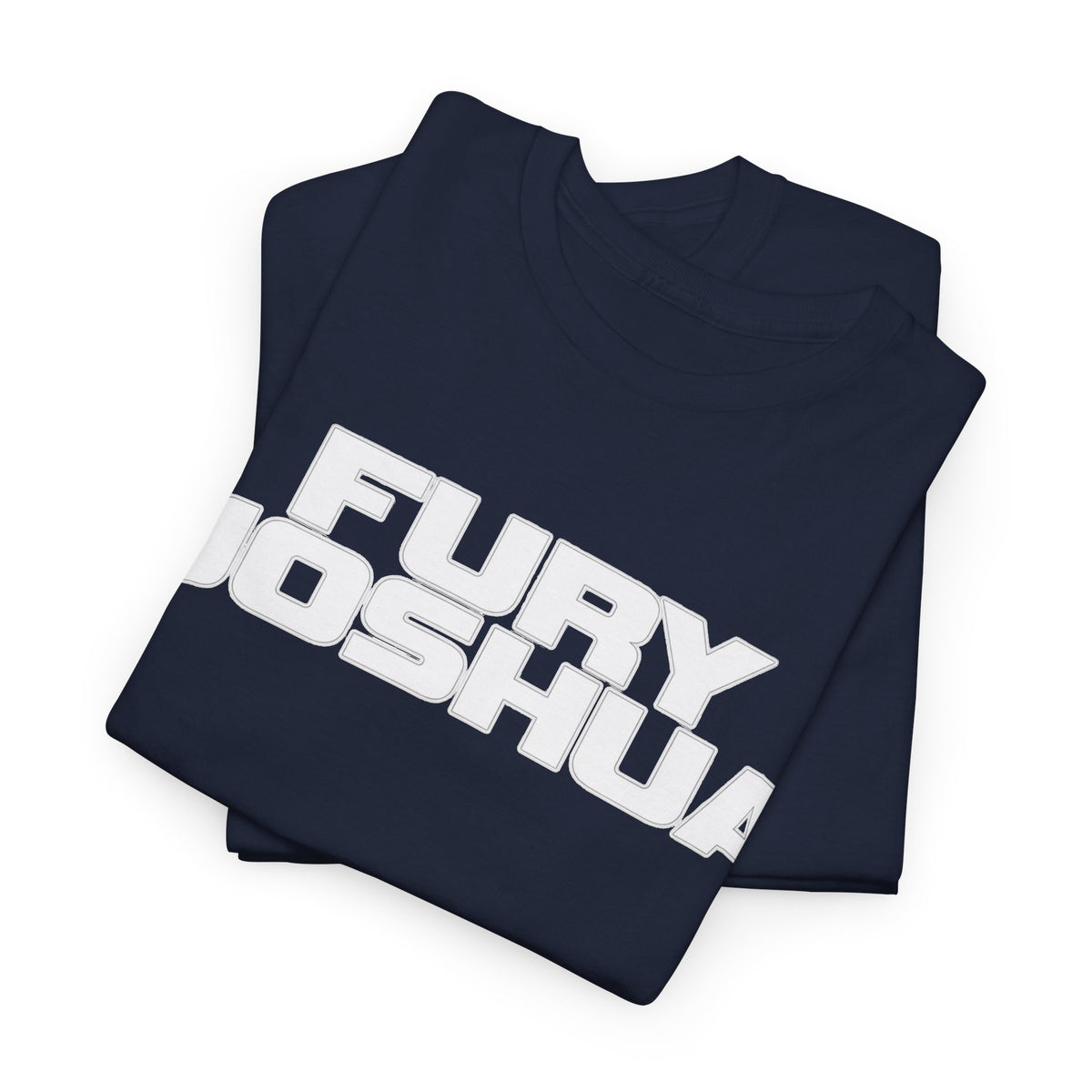 Fury vs Joshua Boxing Cotton T‑Shirt — Heavyweight Fight Night Tee