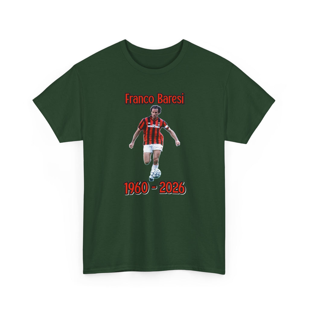 Franco Baresi 1960–2023 Memorial Soccer Tribute Tee