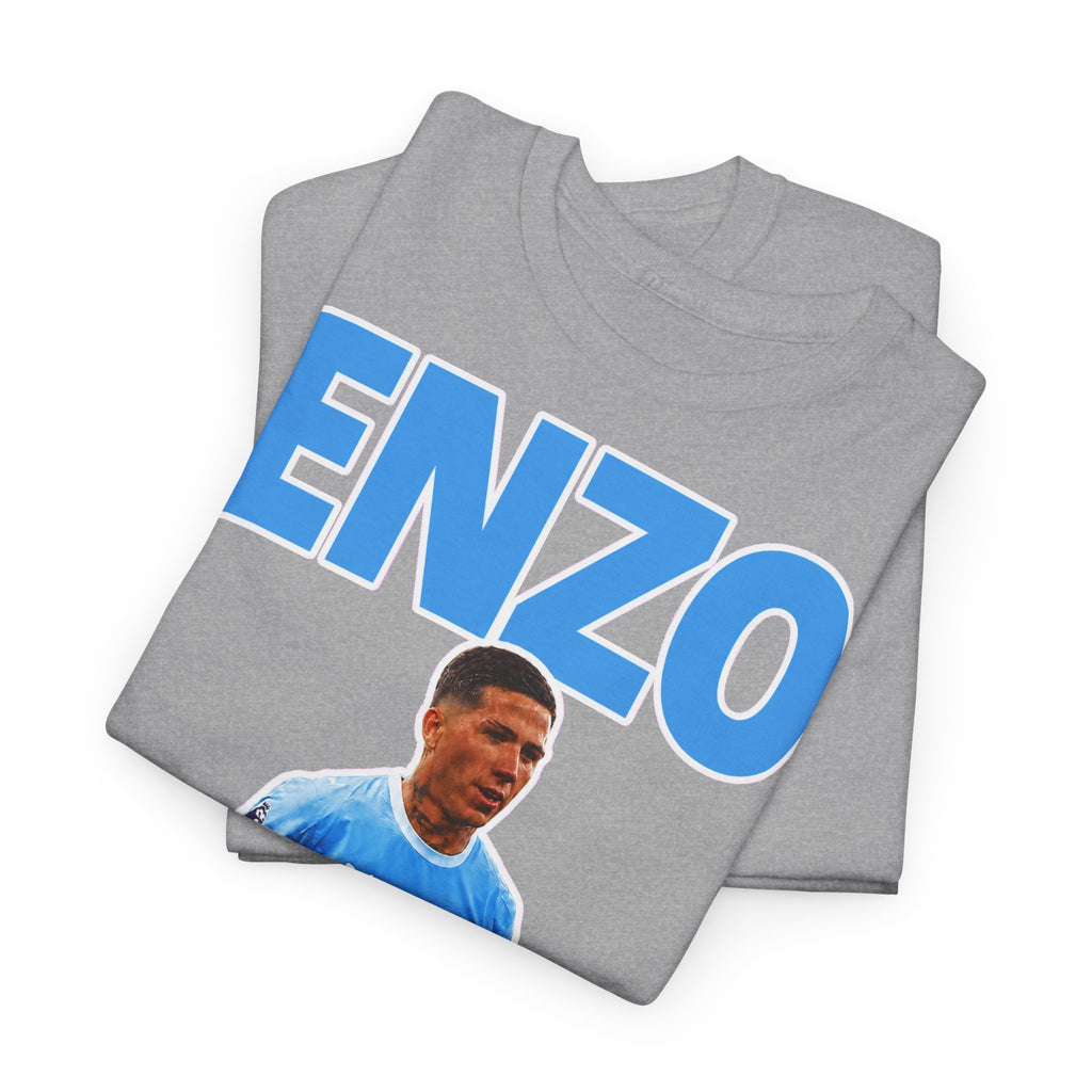 Enzo Fernandez Manchester City Inspired Cotton T-Shirt