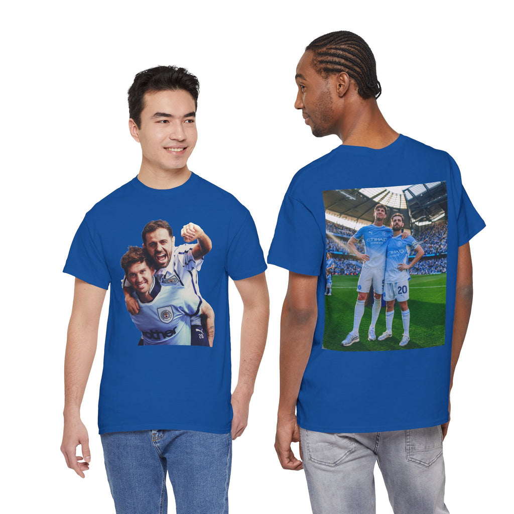 Bernardo Silva & John Stones Manchester City Legends T-Shirt
