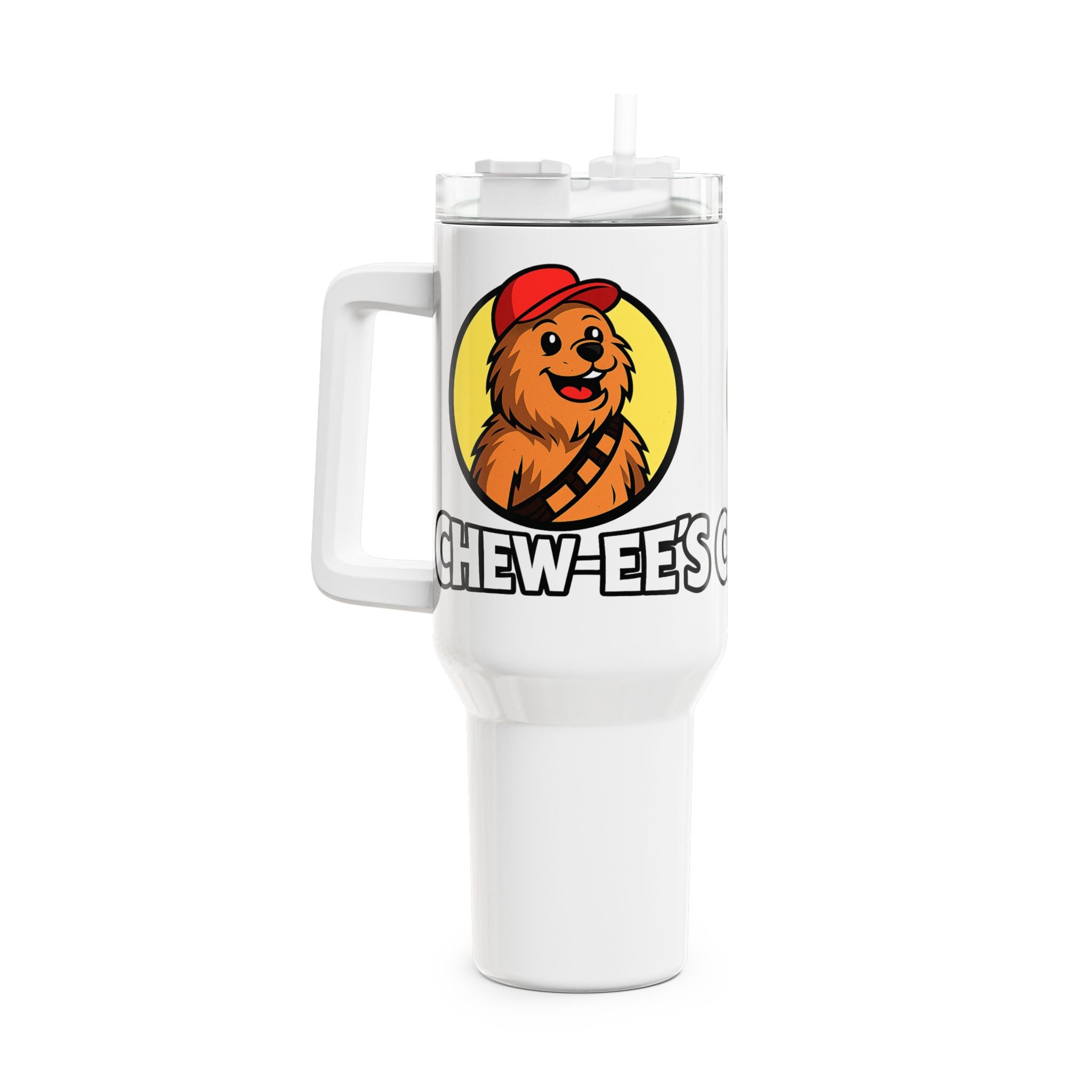 Chew-ee's Chewbacca 40oz Tumbler - Funny Star Wars-Inspired Travel Mug
