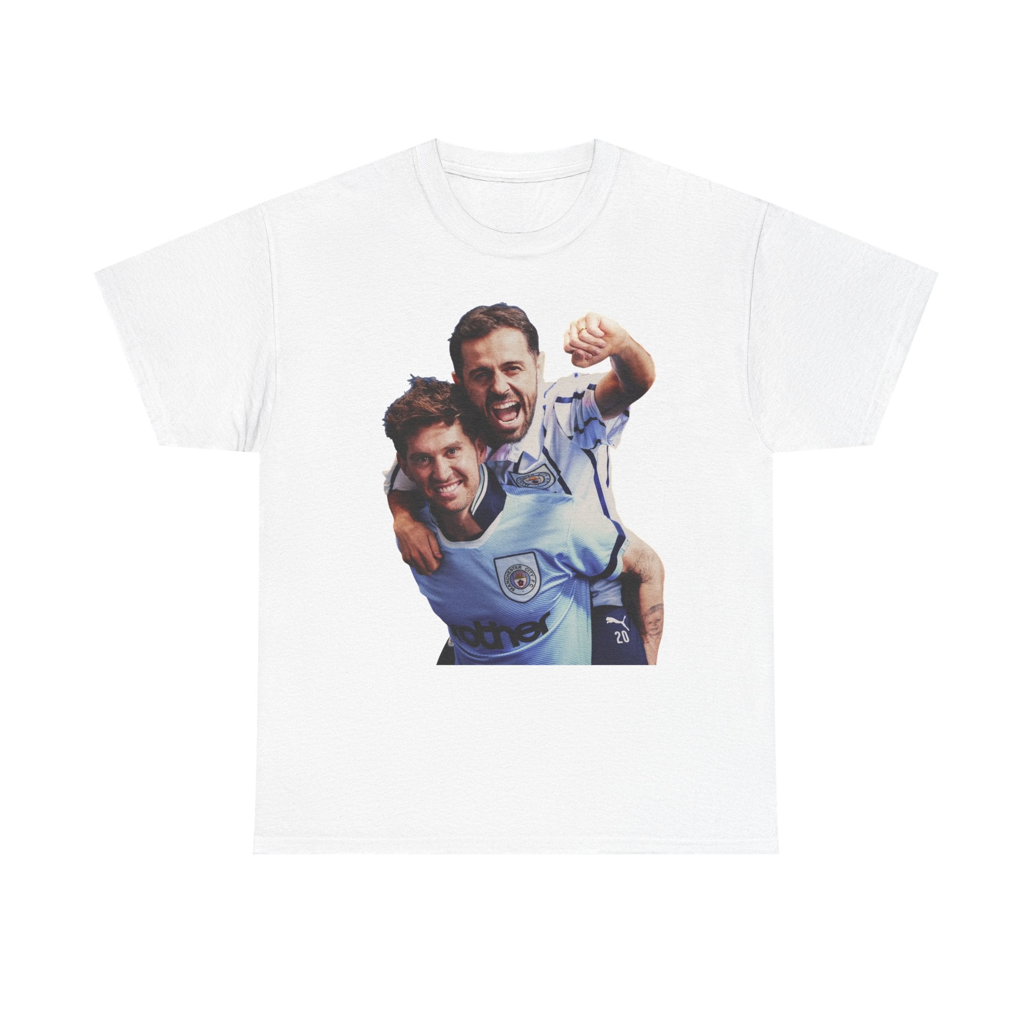 Soccer Celebration T-Shirt — Vintage Team Goal Photo Tee