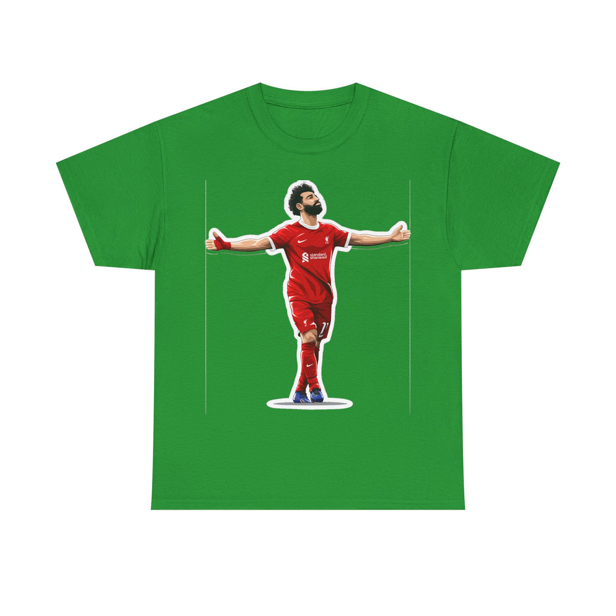 Mo Salah Celebration Tee — Liverpool Graphic T-Shirt