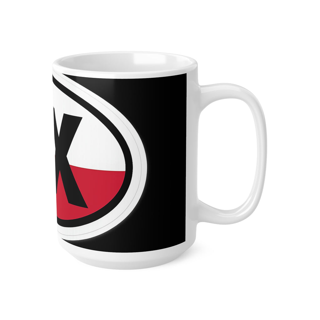 TX Texas Flag Coffee Mug — 11oz & 15oz Ceramic Cup