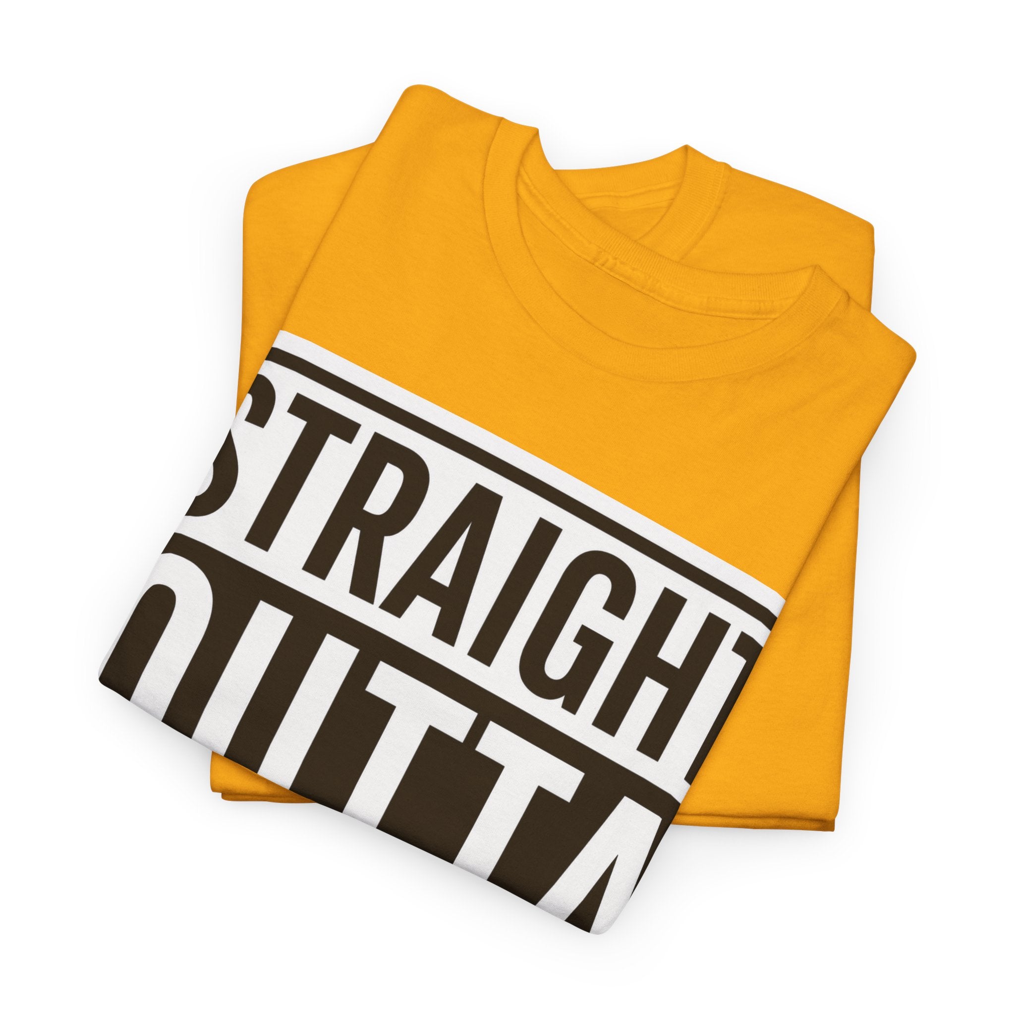 T-Shirt — "Straight Outta Money" Graphic Tee