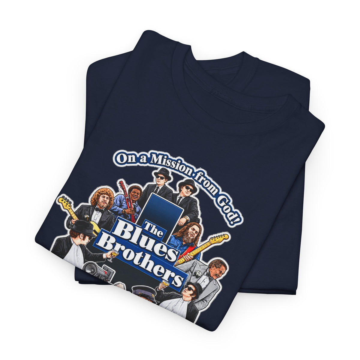 The Blues Brothers Movie Graphic Cotton T-Shirt