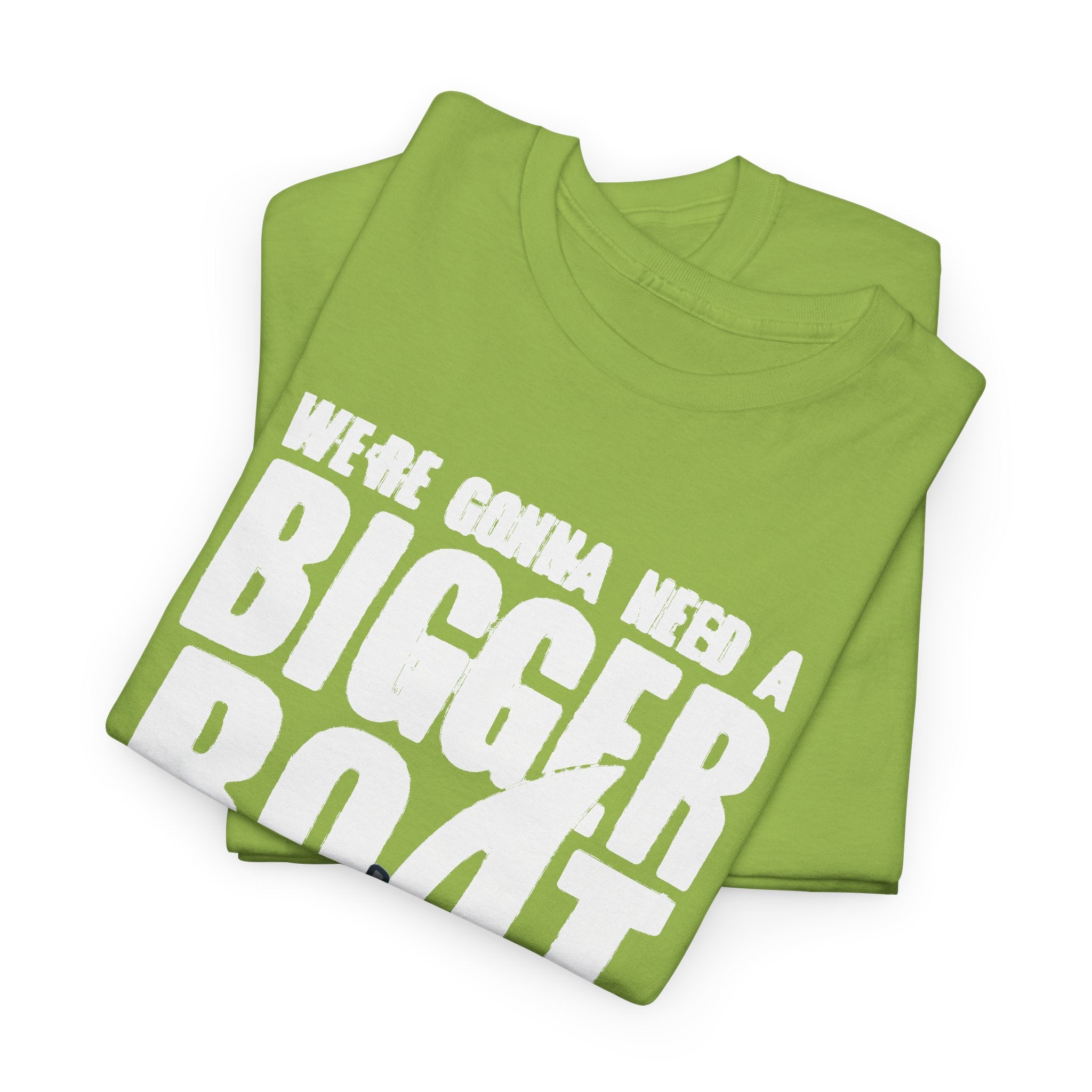 Bigger Boat Shark T-Shirt – 'We're Gonna Need a Bigger Boat' Graphic Tee