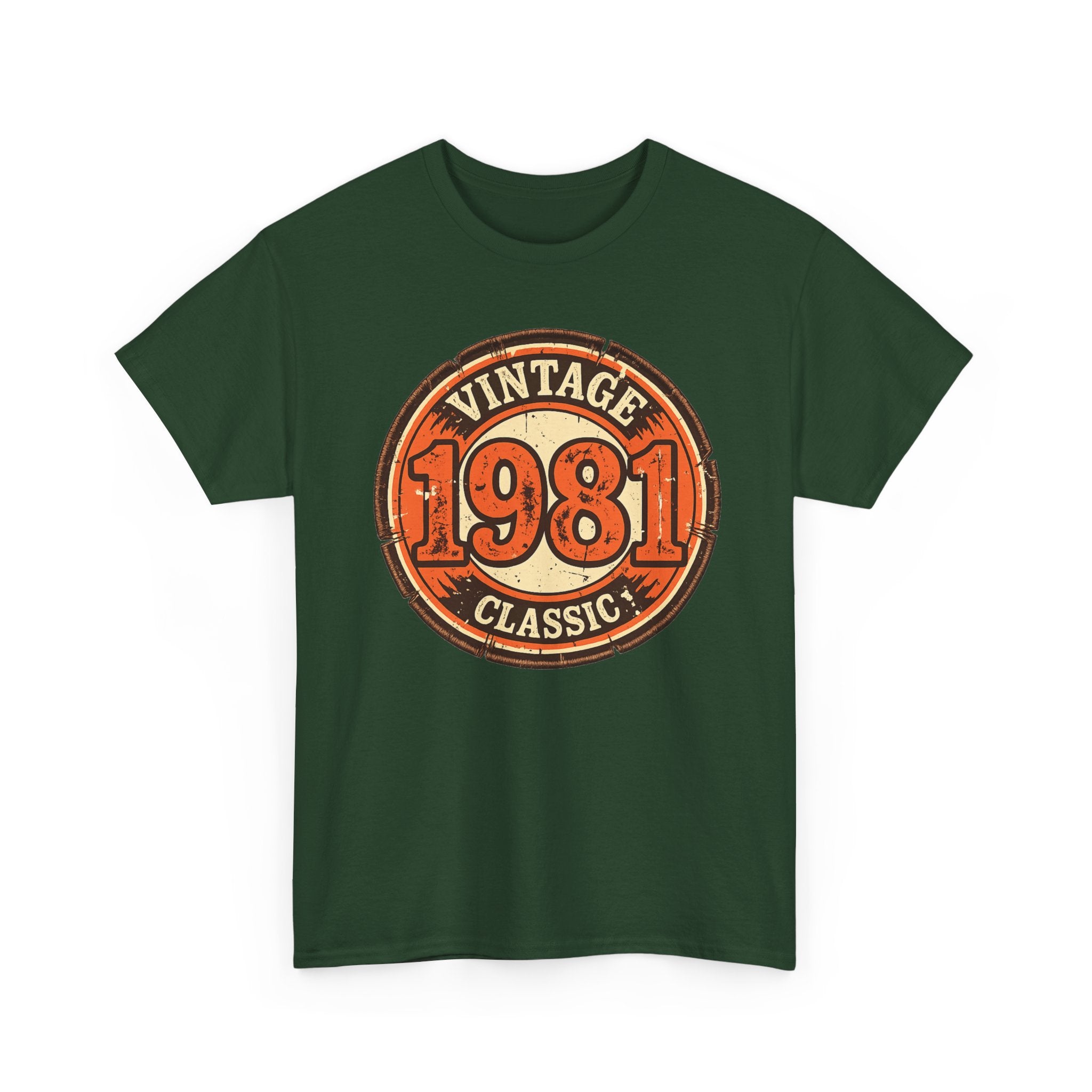 Vintage 1981 Classic T-Shirt — Retro Birthday Tee