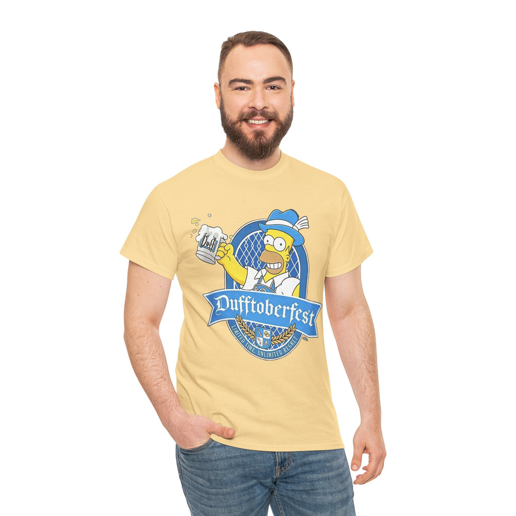 Dufftoberfest Beer Cotton T-Shirt / Tee