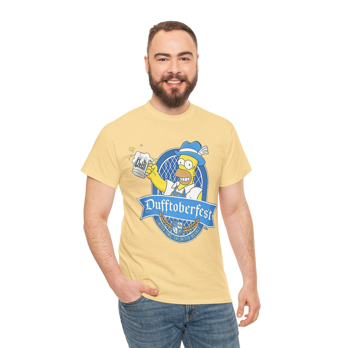 Dufftoberfest Beer Cotton T-Shirt / Tee