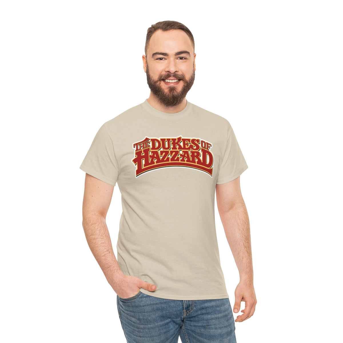 Dukes of Hazzard Retro Logo Cotton T-Shirt