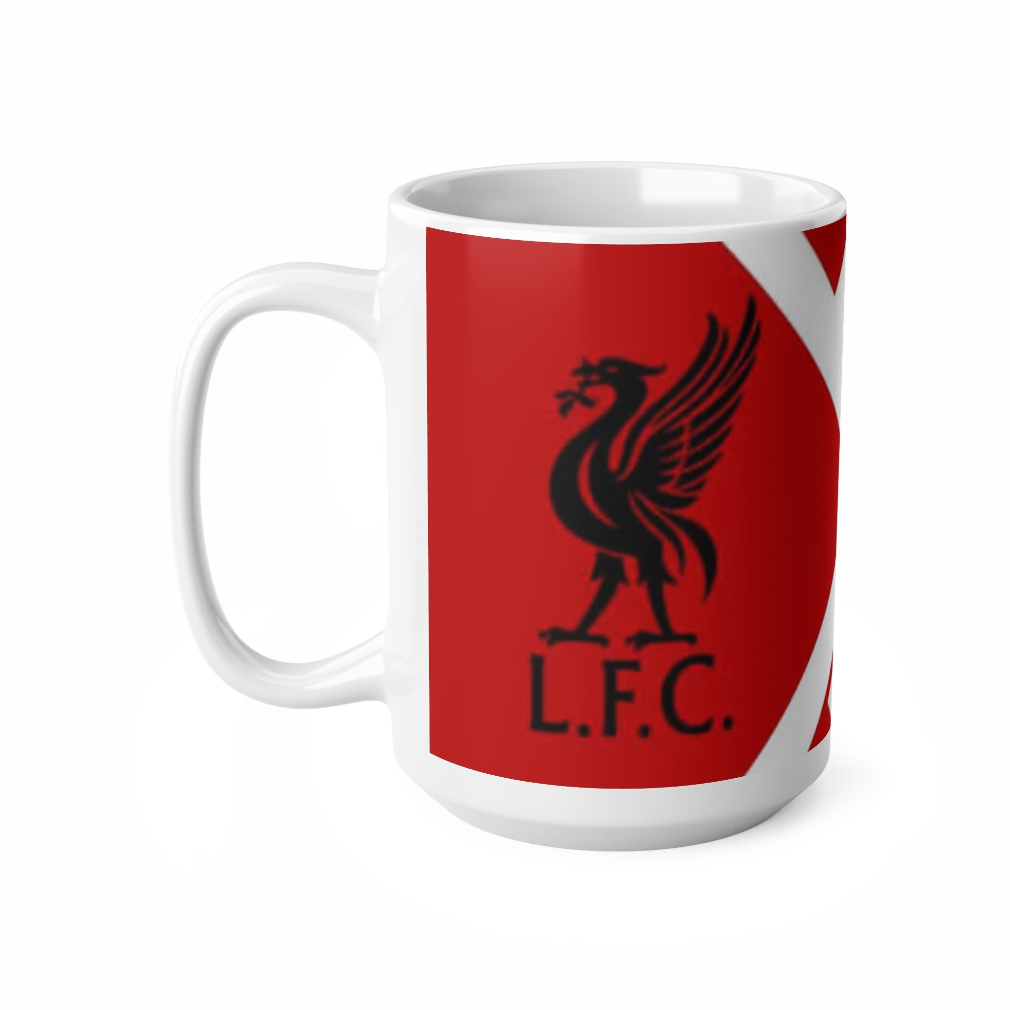 Liverpool FC Ceramic Coffee Mug — Red Crest 11oz & 15oz