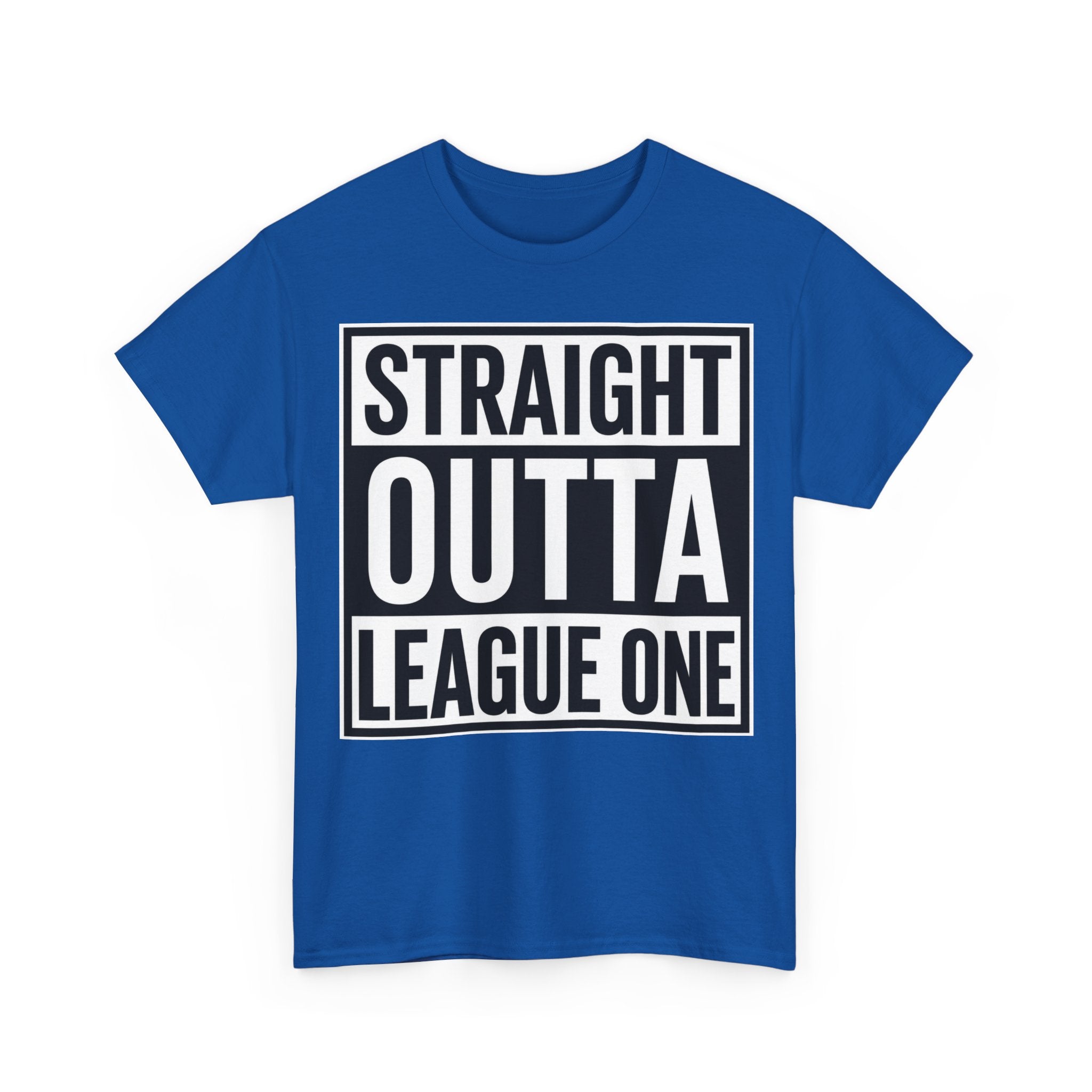 Straight Outta League One T‑Shirt — Football Fan Tee