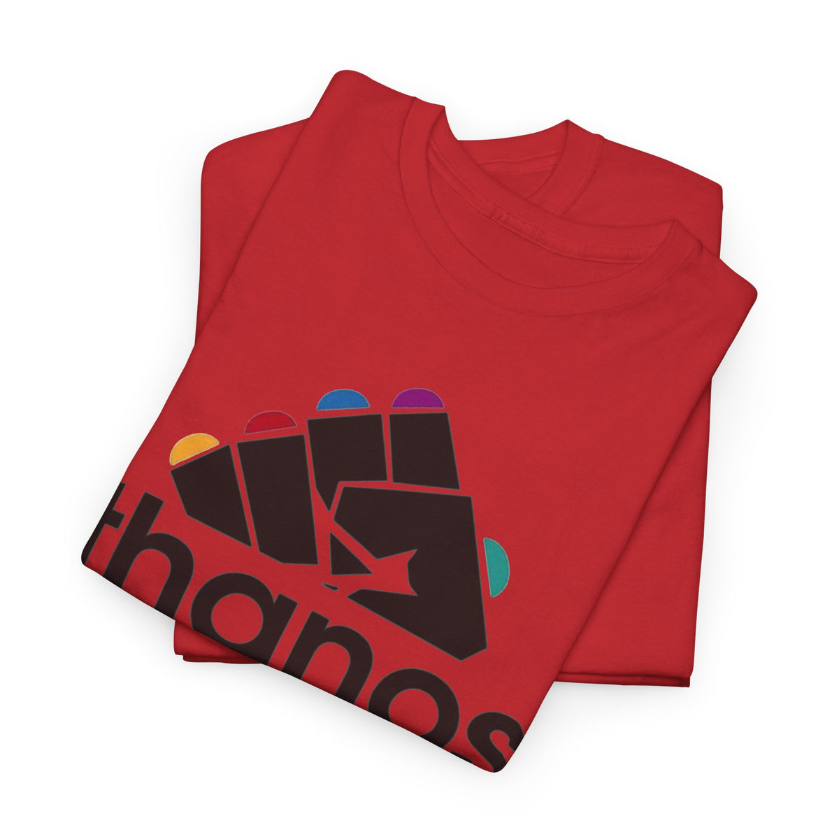 Thanos Logo Tee — Infinity Gauntlet Graphic T-Shirt