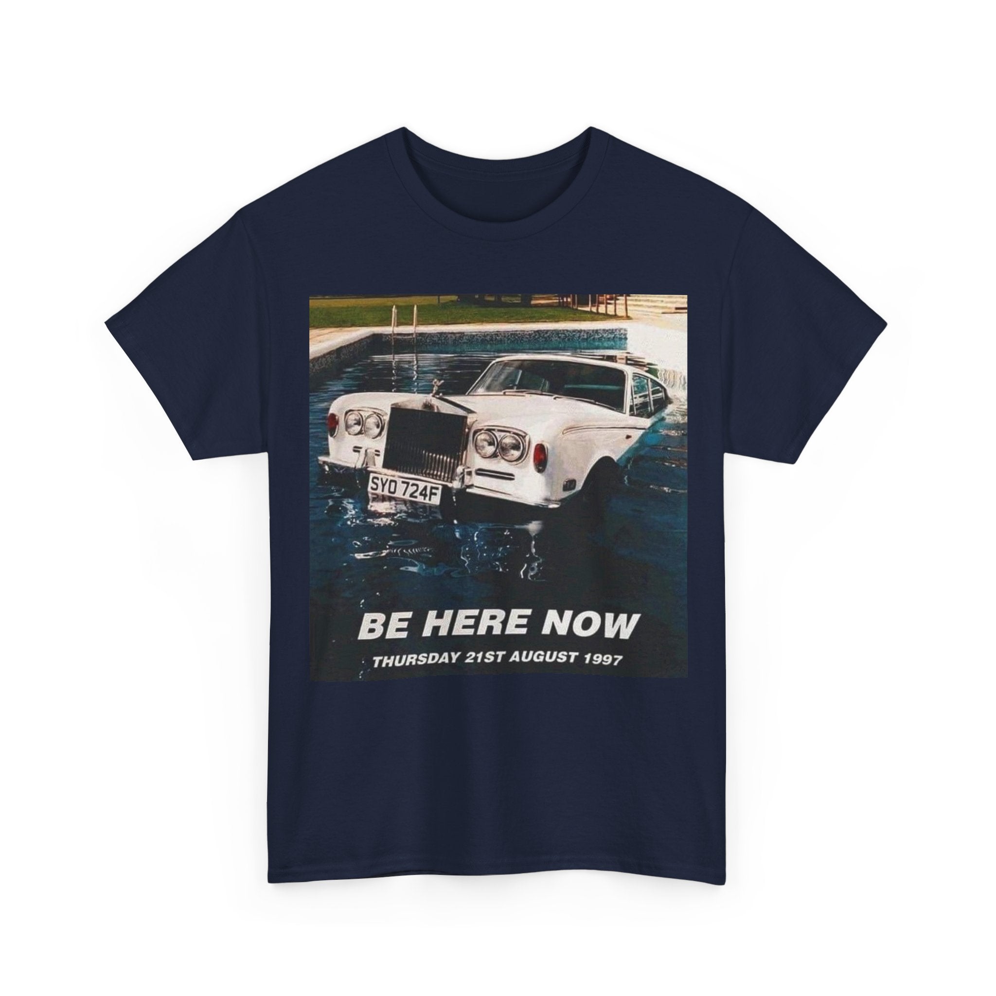Oasis Be Here Now Vintage Graphic Tee — Retro Aesthetic T‑Shirt (Thursday 21st August 1997)