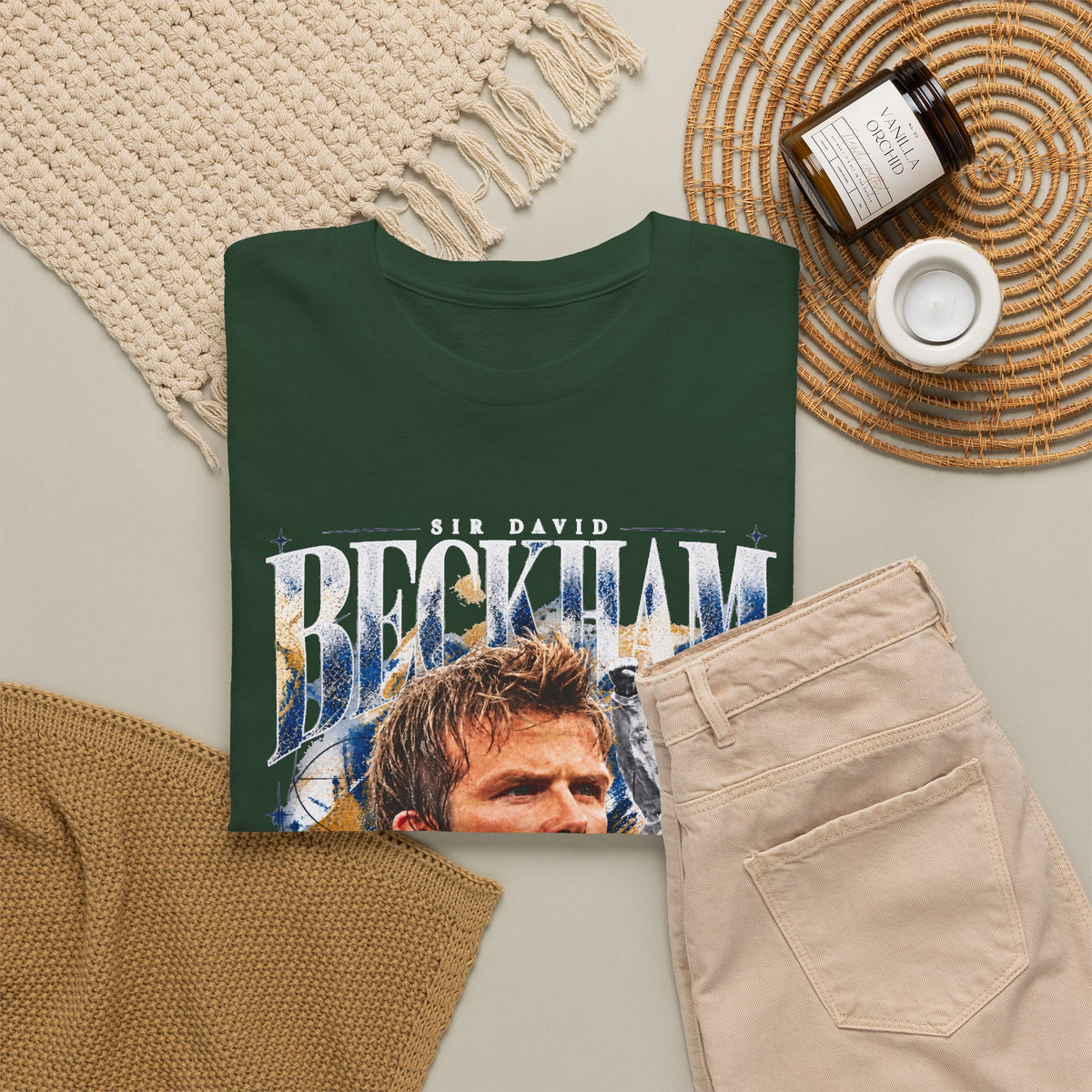 David Beckham inspired Unisex Heavy Cotton Tee