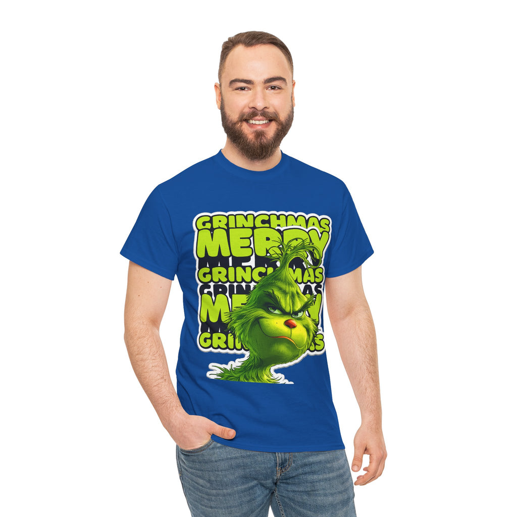 Grinchmas Merry Grinch Christmas Cotton T-Shirt / Tee