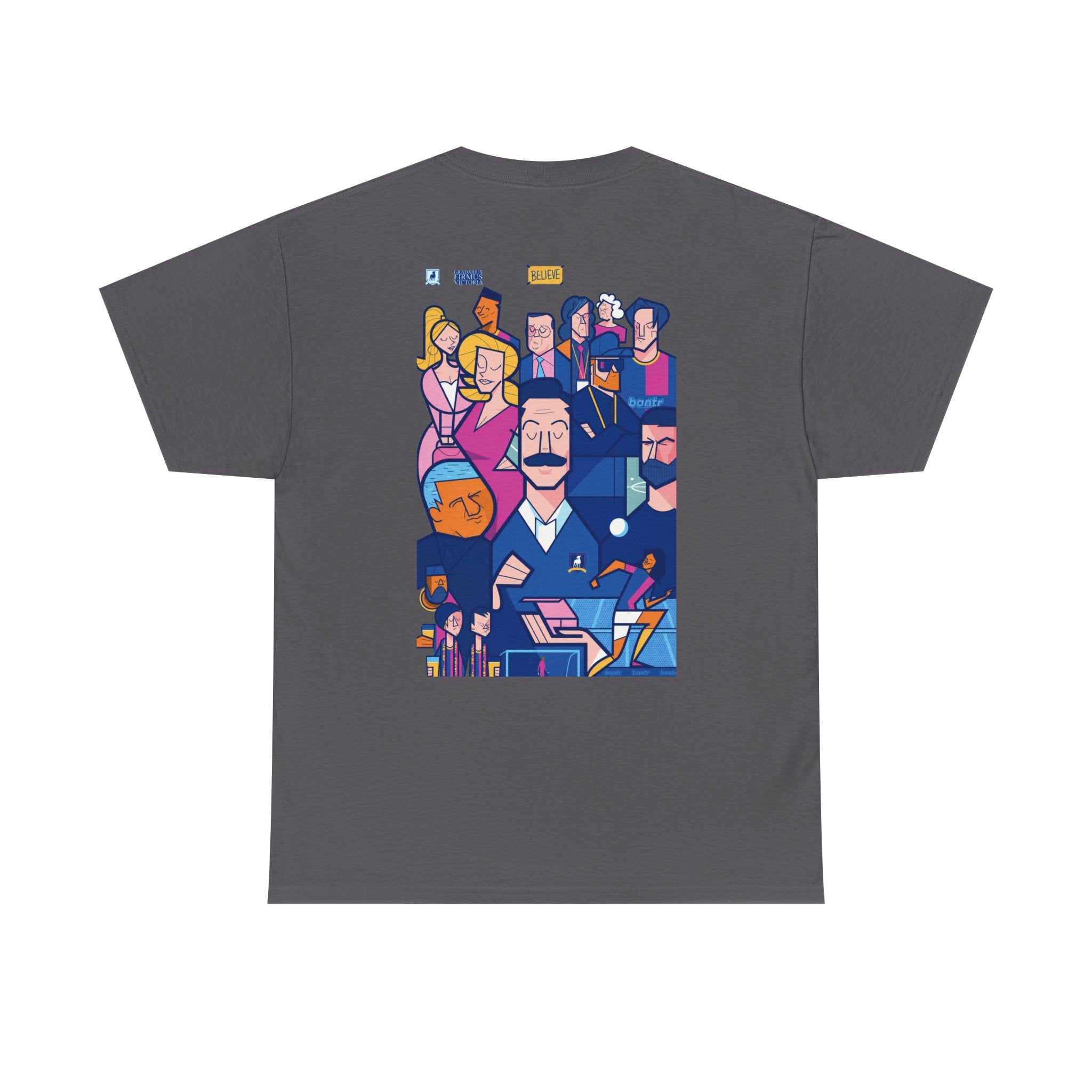 Ted Lasso Inspired Graphic Tee — Retro Team Illustration