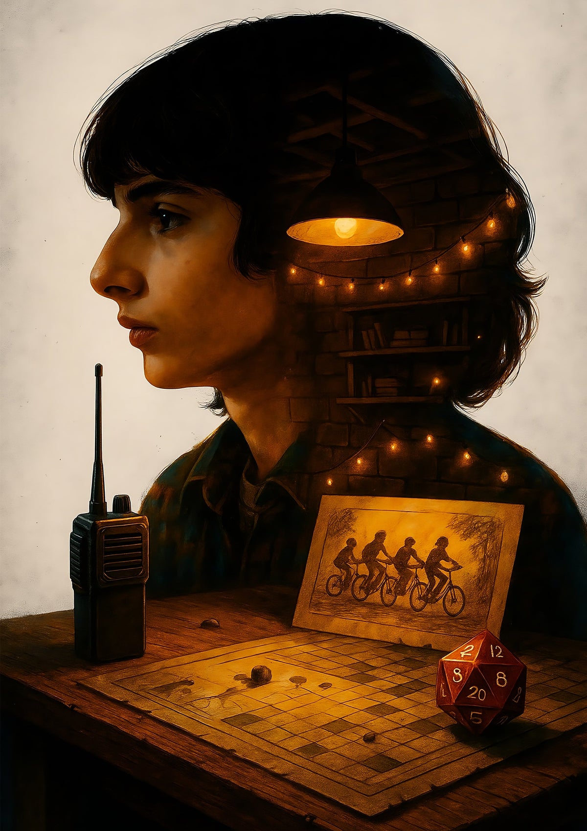 Mike - Stranger Things Poster