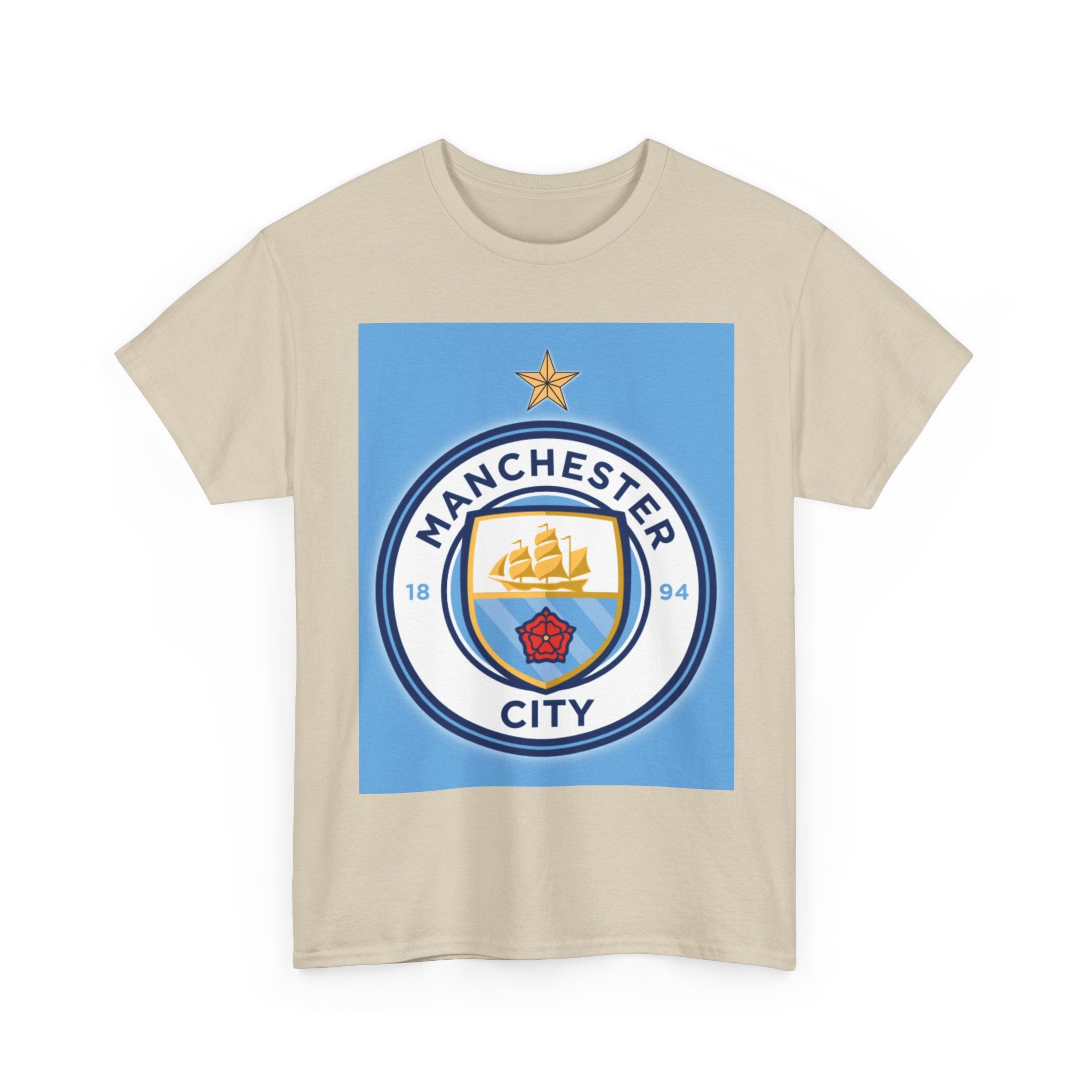 Manchester City Logo T-Shirt – Football Fan Tee