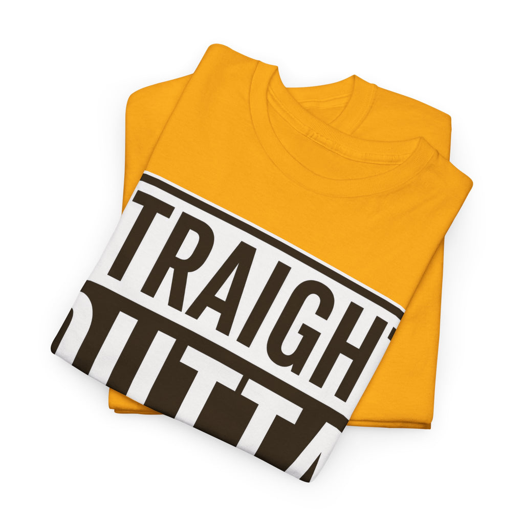 T-Shirt — "Straight Outta Mounjaro" Bold Typography Tee