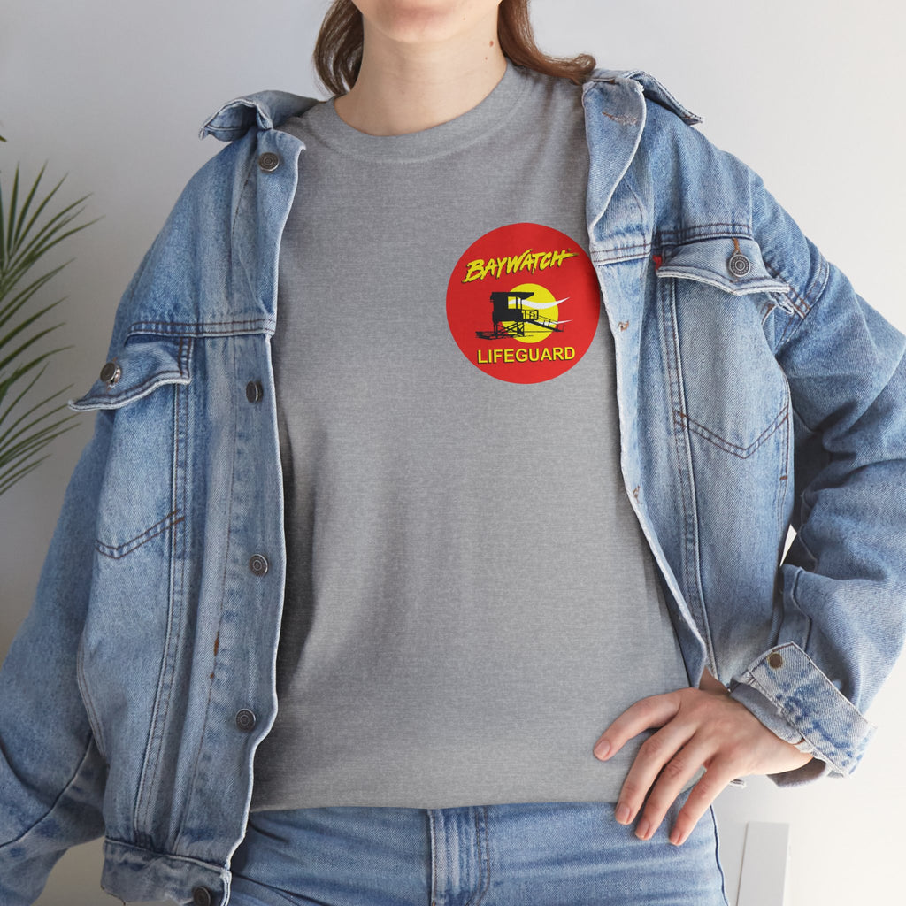 Baywatch Lifeguard Graphic Cotton T-Shirt