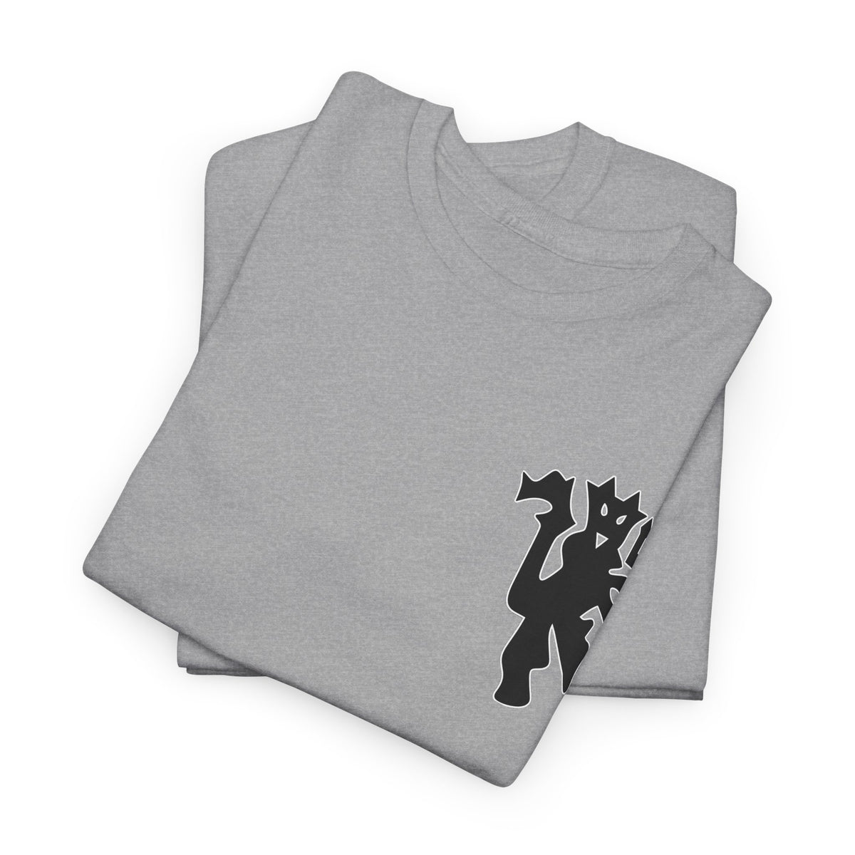 Manchester United Devil Cotton T-Shirt – Retro Trident Football Crest Tee