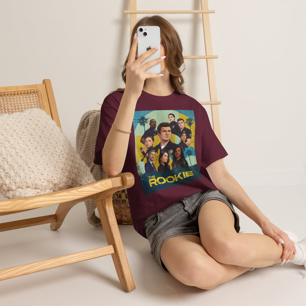 The Rookie TV Cast Graphic Tee — Vintage Poster Style Shirt