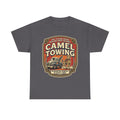 Camel Towing Tee — Vintage Desert Tow Truck Graphic T-Shirt