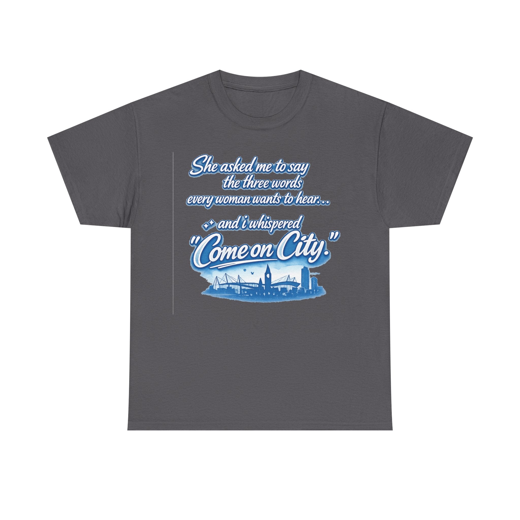 Come on City Skyline Tee — Retro Script Urban Pride T‑Shirt