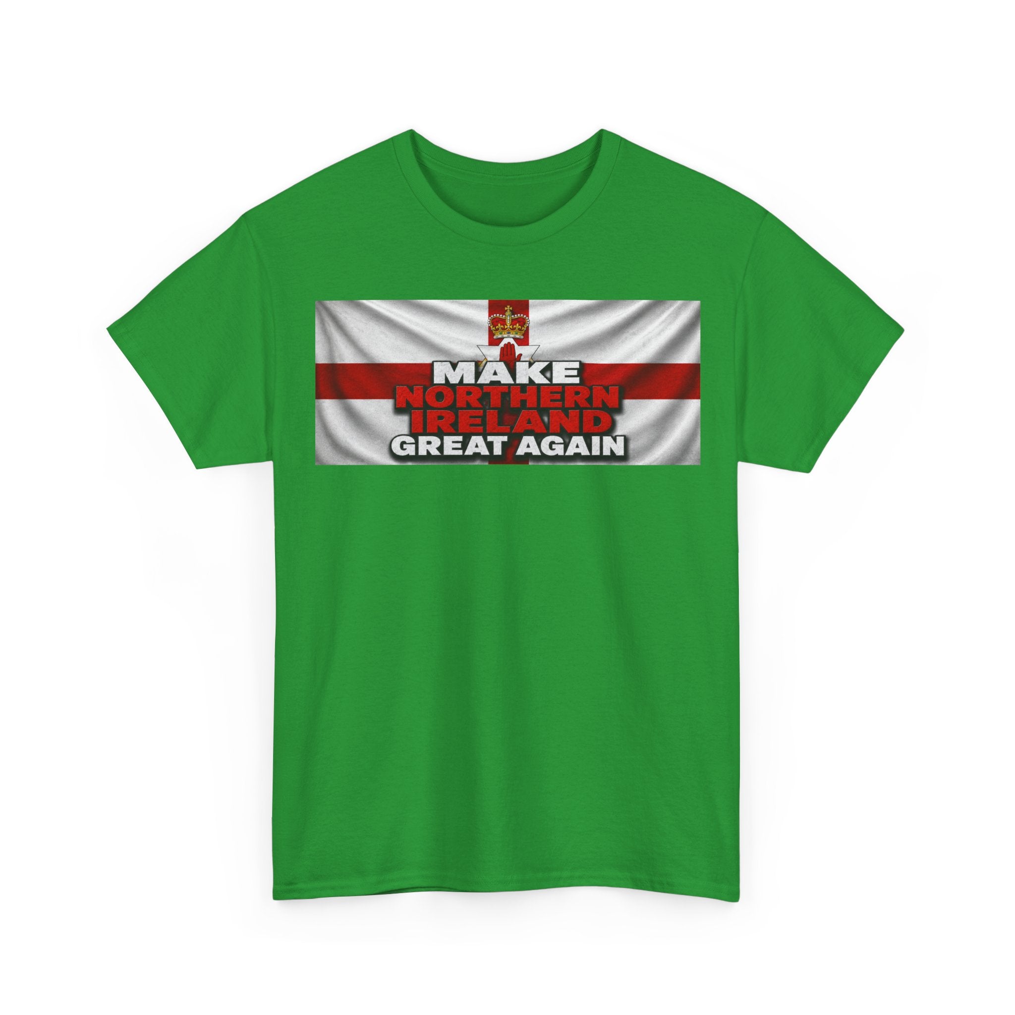Northern Ireland Collage Tee — "Make Northern Ireland Great Again" Graphic T-Shirt