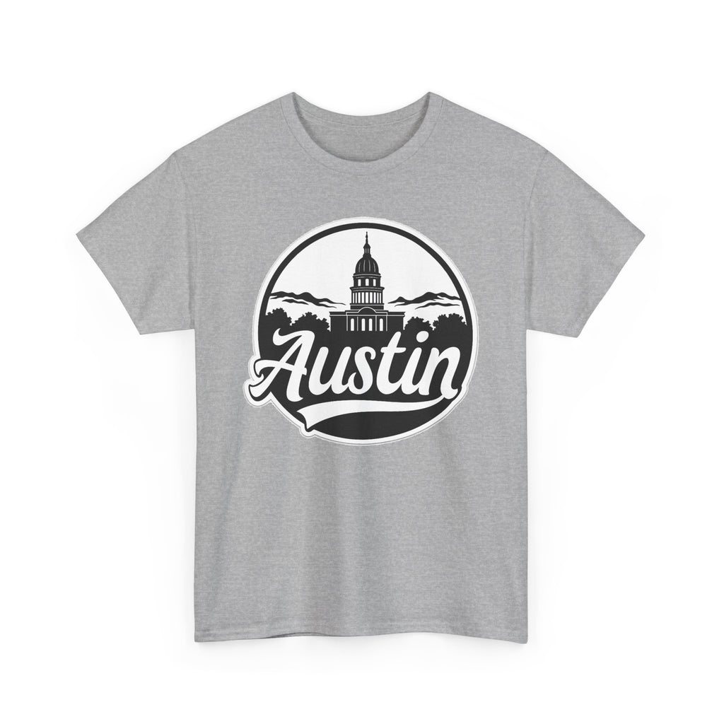 Austin Capitol Graphic Cotton T-Shirt / Tee