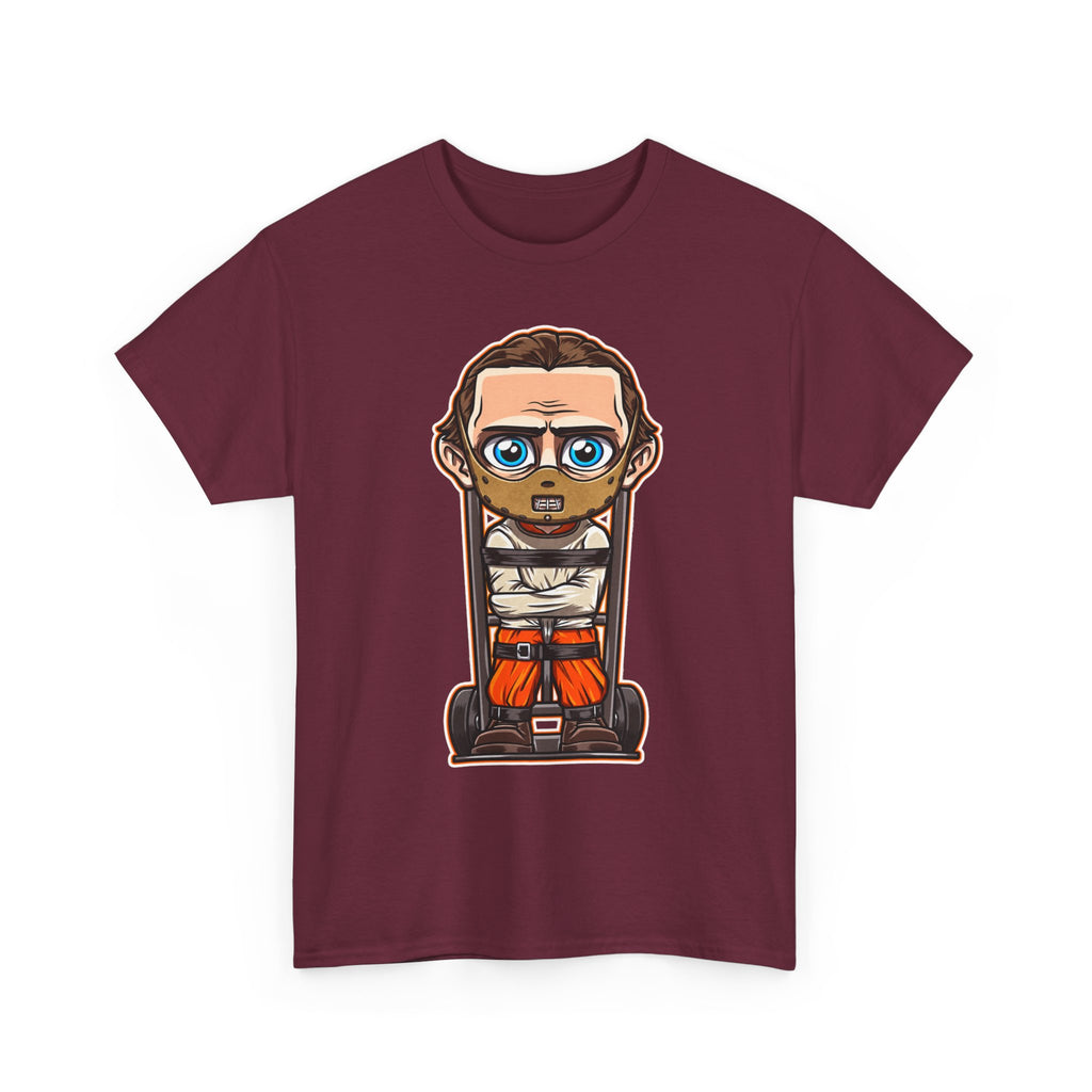 Chibi Prisoner Character Tee — Cute Cartoon Inmate Graphic T-Shirt
