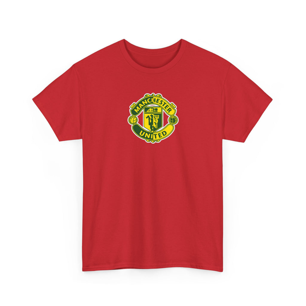 Manchester United Retro Crest Cotton T-Shirt