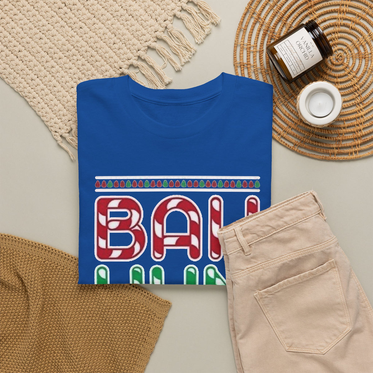 Bah Humbug Christmas Cotton T-Shirt