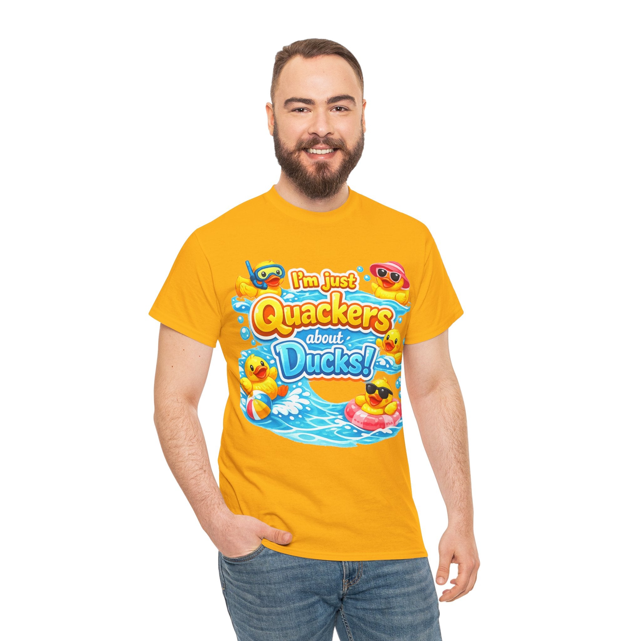 I'm Just Quackers About Ducks! Cute Rubber Duck Pool Tee