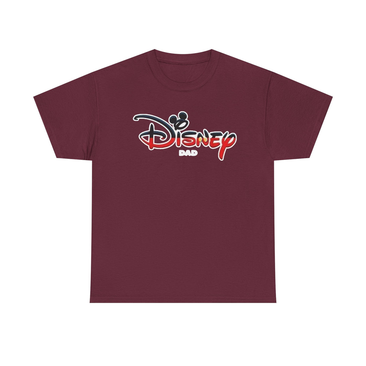 Disney Dad T‑Shirt — Classic Logo Tee for Theme Park Dads