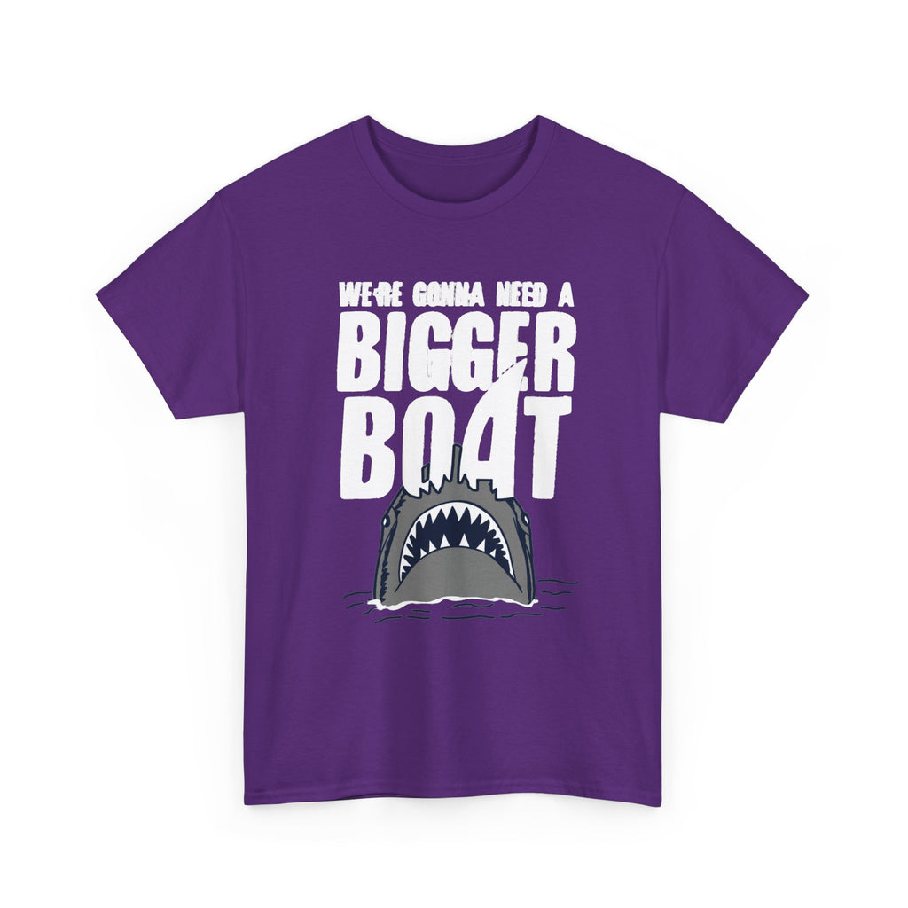 Bigger Boat Shark T-Shirt – 'We're Gonna Need a Bigger Boat' Graphic Tee