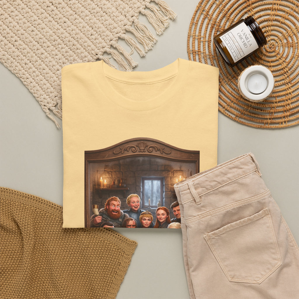 Game of Thrones Cast Portrait Inspired Cotton T-Shirt