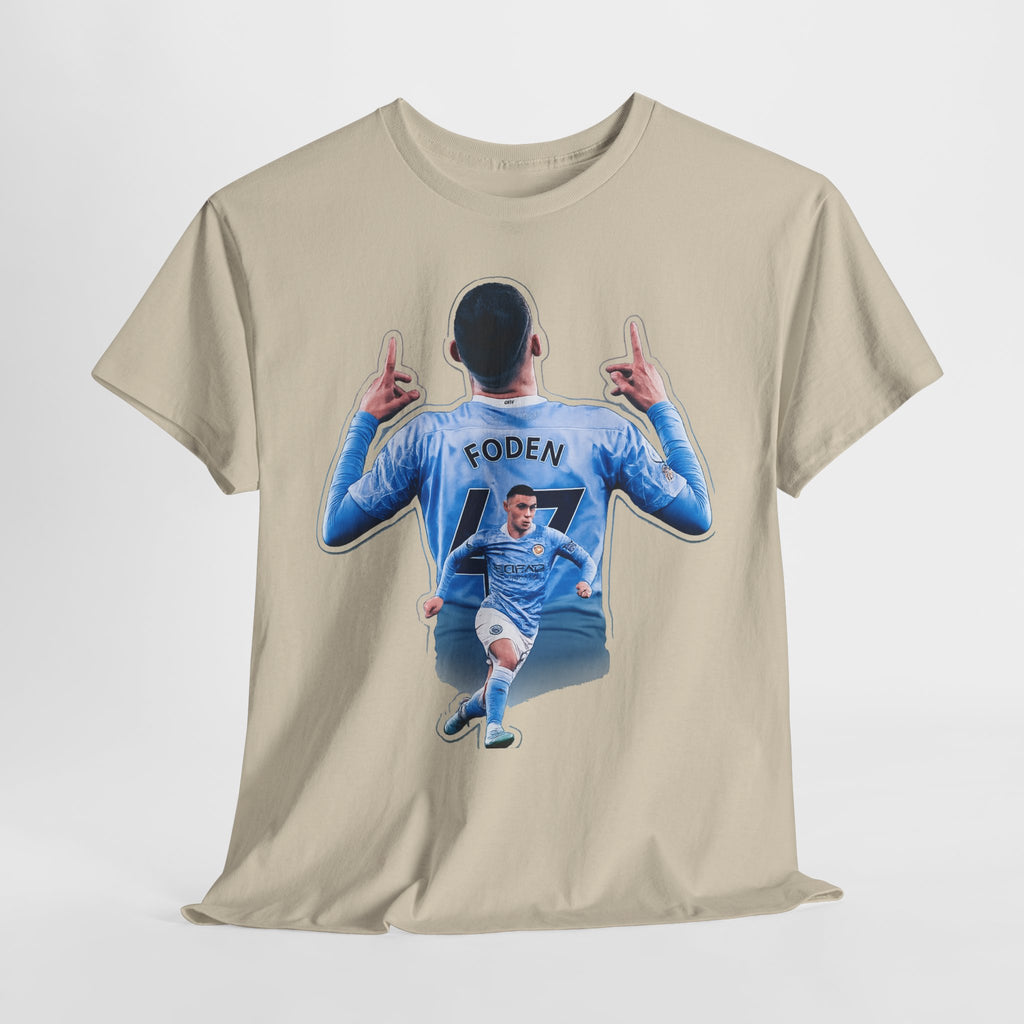 Phil Foden Soccer Fan T‑Shirt – Manchester City Jersey Graphic Tee