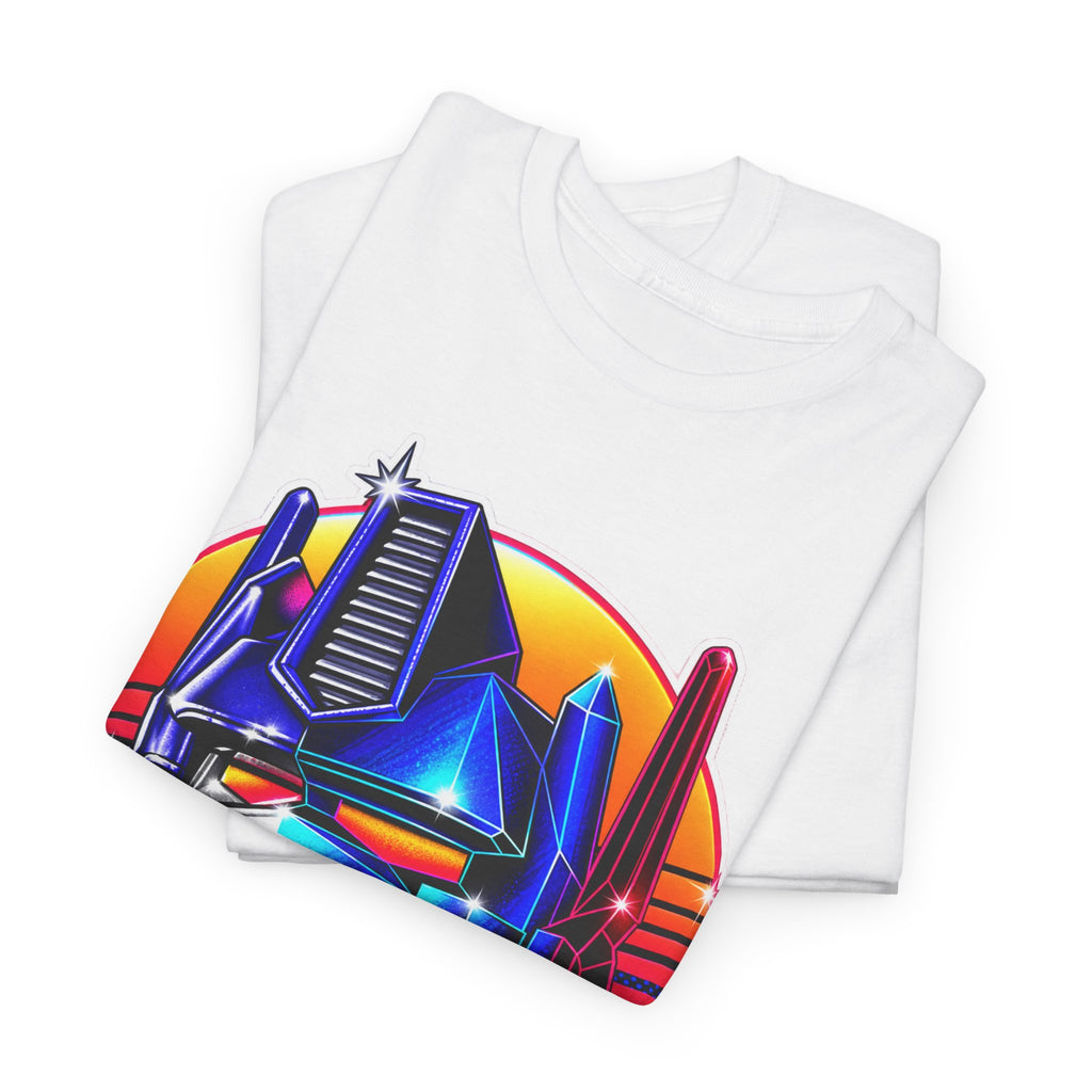 “Roll Out” Optimus-Inspired Graphic Transformers Cotton T-Shirt