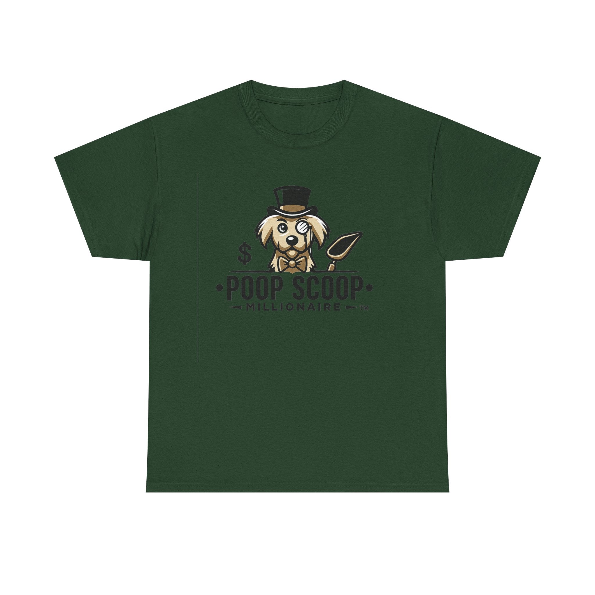 Poop Scoop Millionaire T-Shirt — Funny Dog Poop Scooping Tee