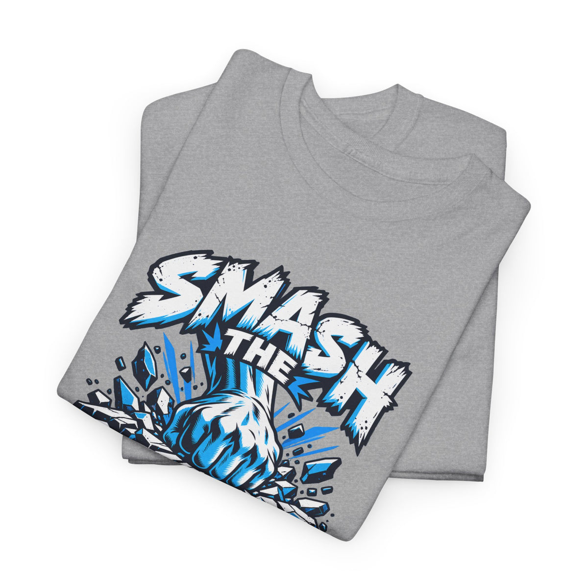 Smash the Red Cartel Unisex Heavy Cotton T-Shirt / Tee