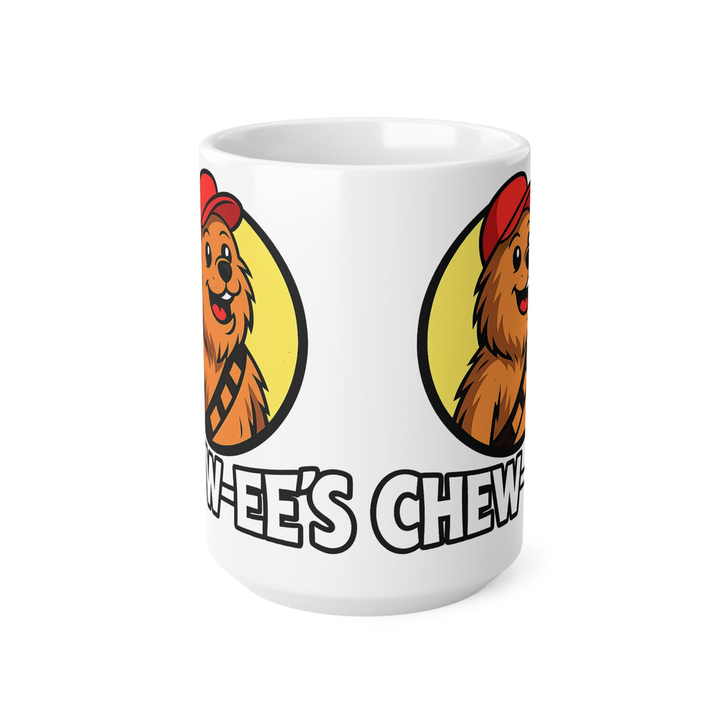 Chew-ee’s Chewbacca Mug — Cute Star Wars-Inspired Ceramic Coffee Cup (11oz & 15oz)