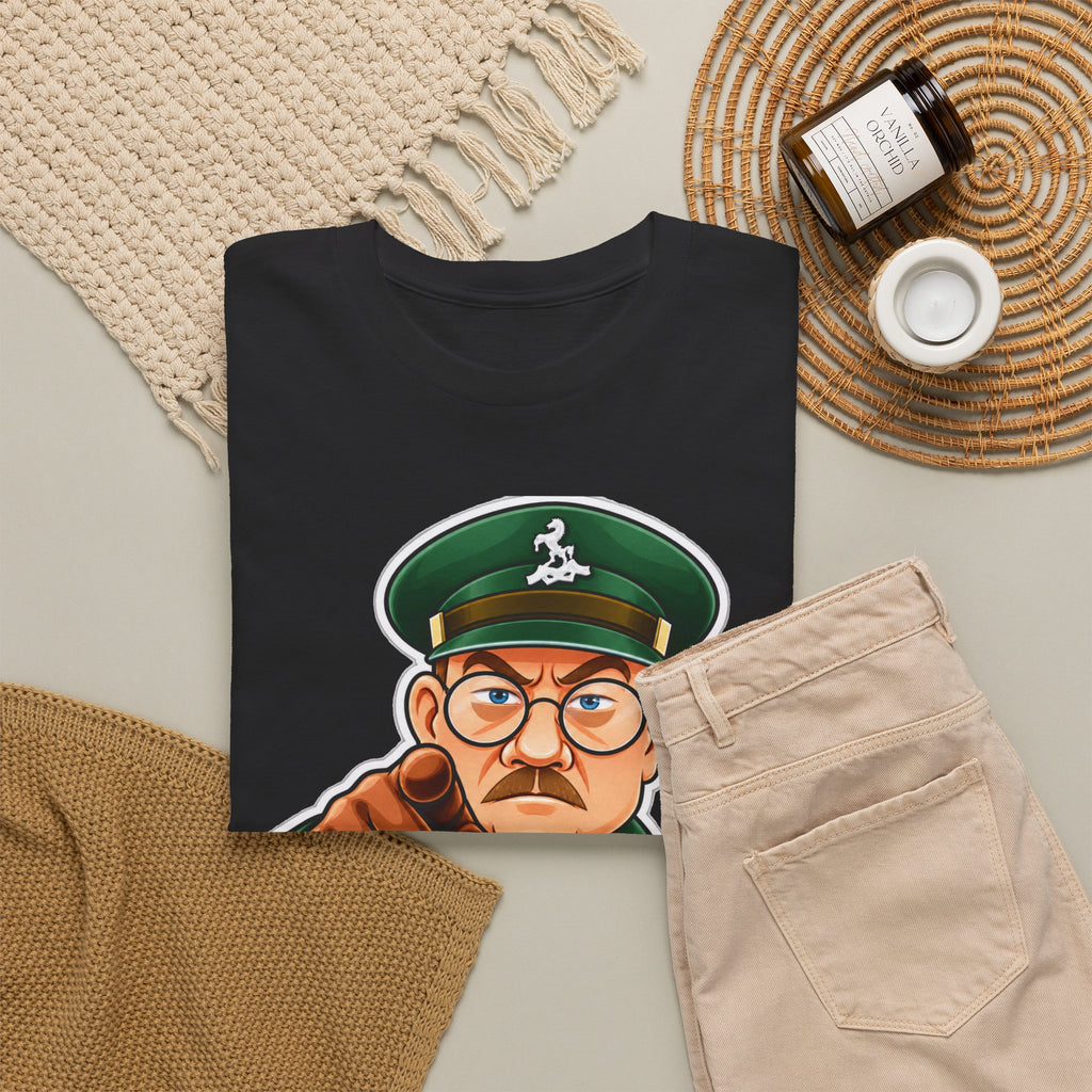 Don’t Tell Him Pike T-Shirt — Vintage Military Sergeant Pointing Graphic Tee