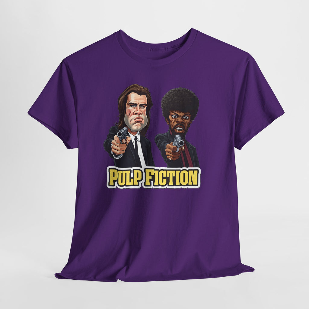 Pulp Fiction Graphic Tee - Retro Movie Poster T-Shirt