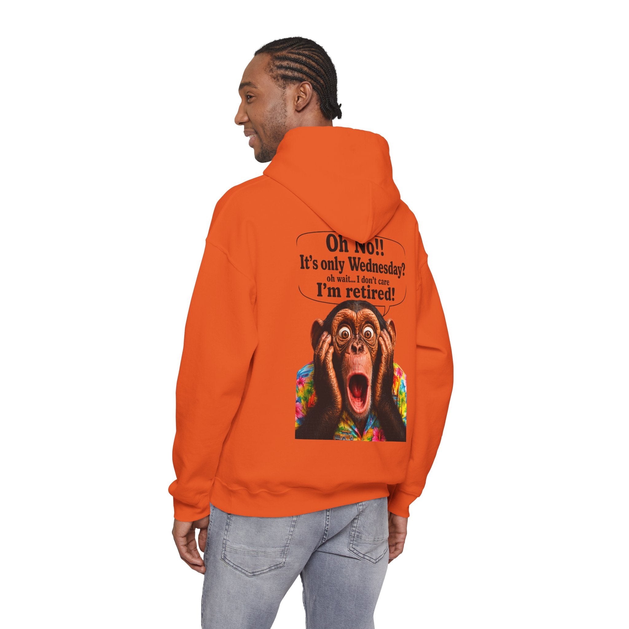 Retired Life Hoodie – "Oh wow!! It’s only Wednesday? oh well... I don’t care I’m retired!"