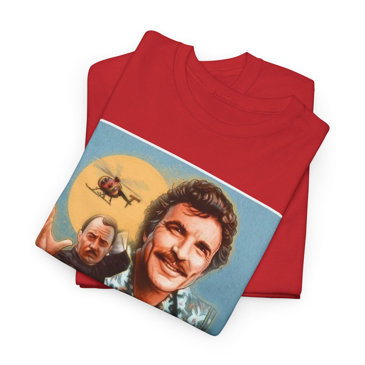 Magnum, P.I. Retro TV Show Inspired Cotton T-Shirt