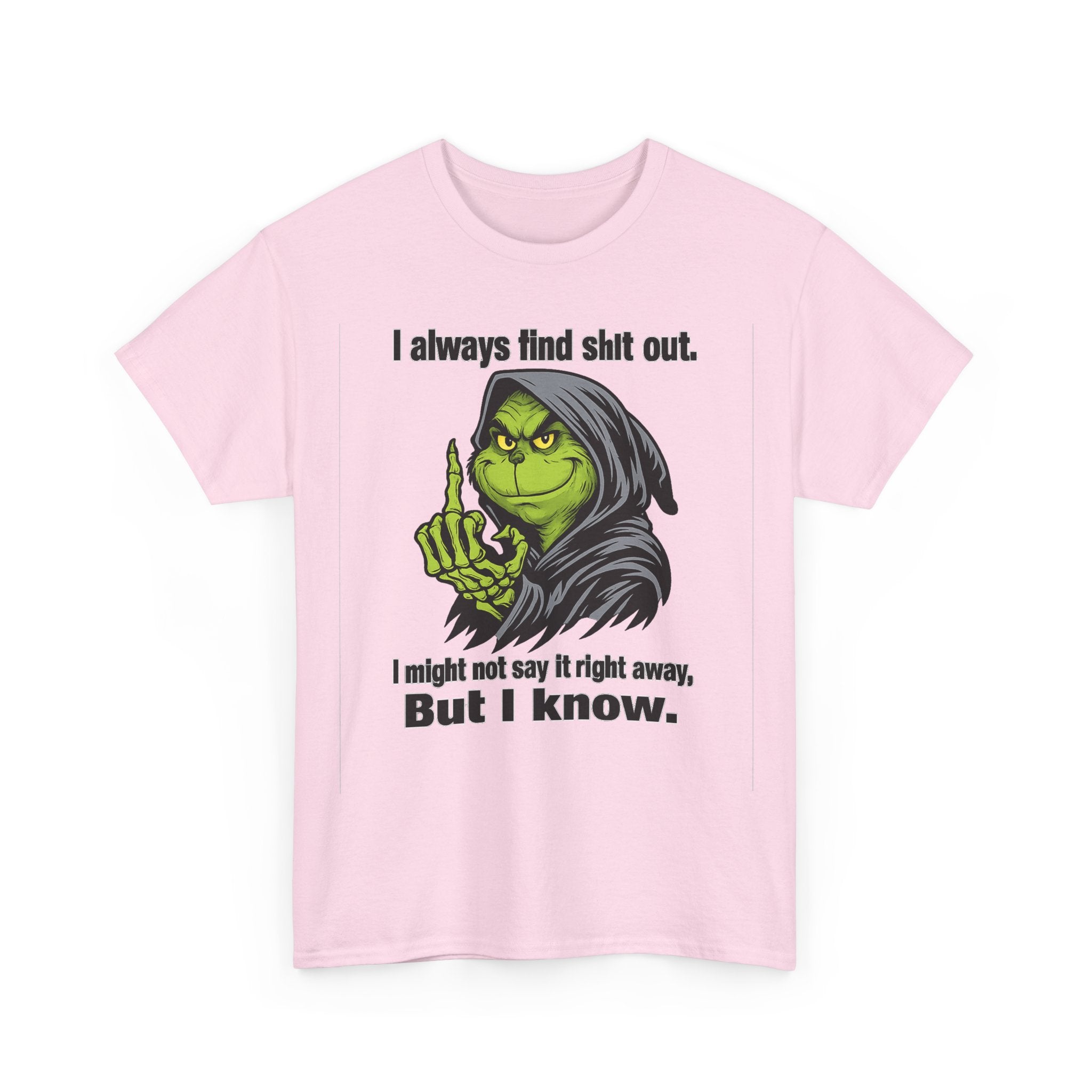 Reaper Witch Graphic Tee — "I Always Find Shit Out. I Might Not Say It Right Away, But I Know."