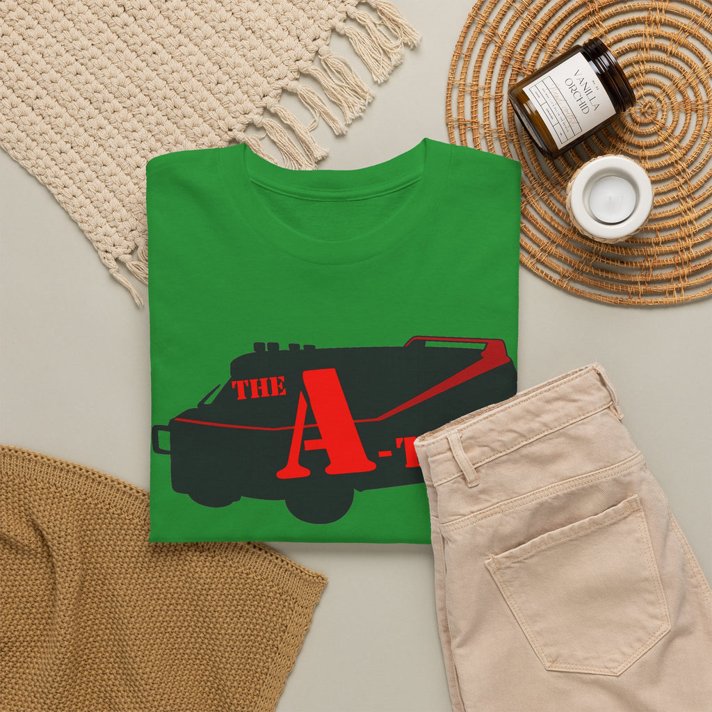 A-Team Van Graphic Tee — Retro Action TV Logo T-Shirt
